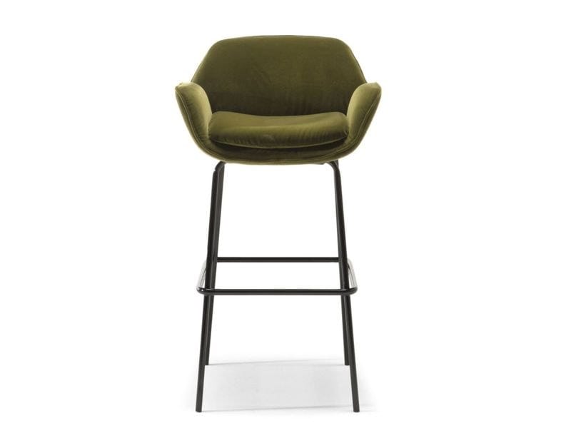 Высокий тканевый стул со спинкой Natuzzi Italia SHIELD ARCH-00097947 - Вид №3