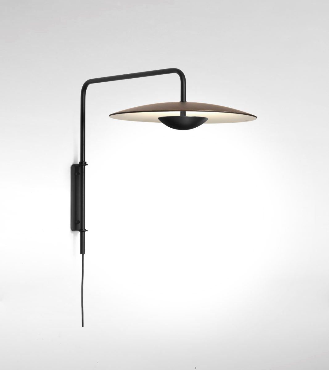 Металлический светодиодный настенный светильник с ламинированным абажуром Marset ARCH-00012650 - Вид №9