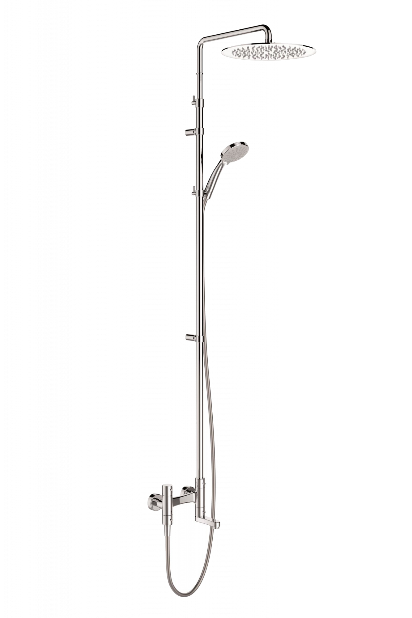 01-1787-N-CR CARIMALI Телескопическая ванна Così, инспектируемая лейка MySlim 