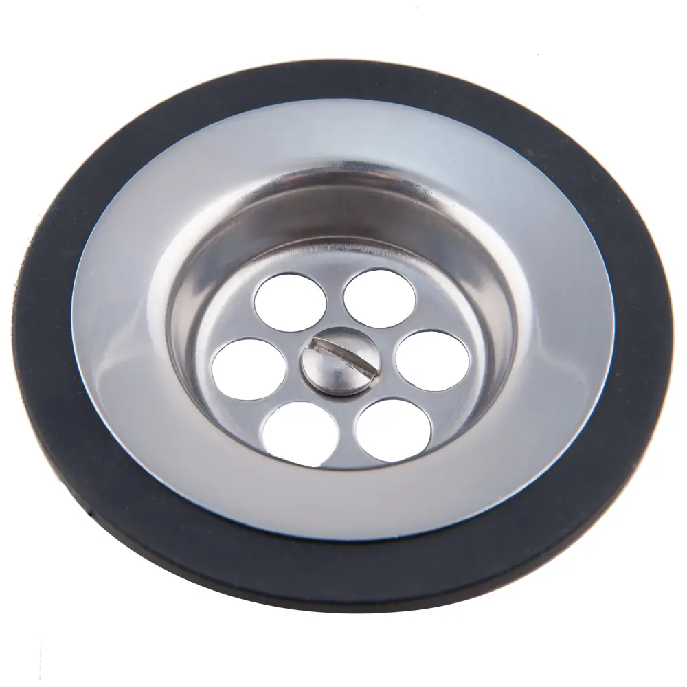 Сифон для мойки SAS с выпуском и решеткой слив 40 мм пластик STLM-2152721 - Вид №1