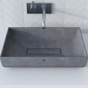WВ605GRAFIT Накладная раковина на столешницу  прямоугольная BetOn