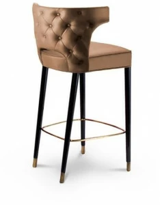 BRABBU Стул высокий capitonné с подлокотниками Kansas