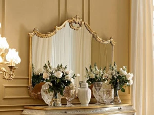 Andrea Fanfani Настенное зеркало сусальным золотом Opera 1126