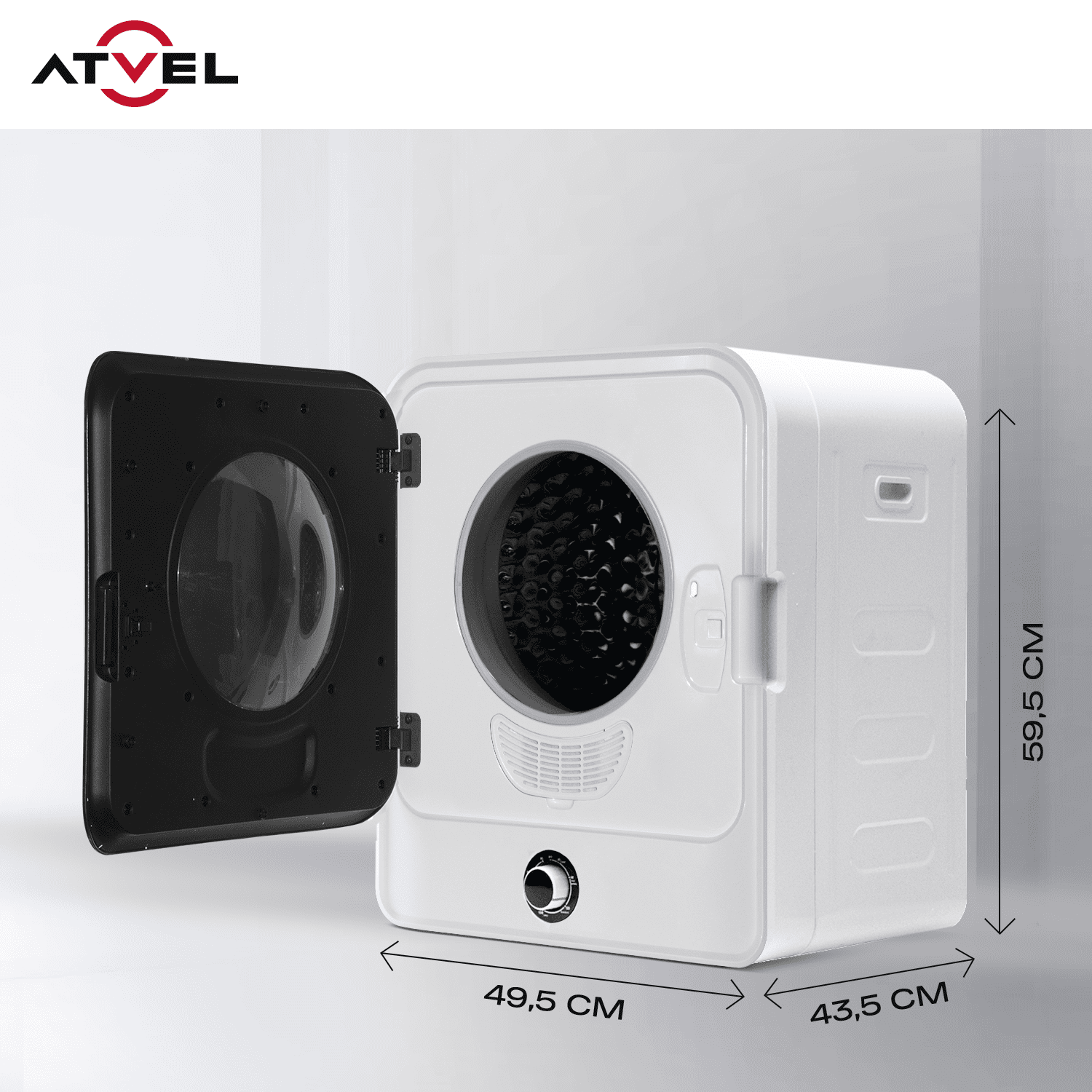 9155673 Сушильная машина Atvel Beatle SE 01 белый STDN-0010154 - Вид №20