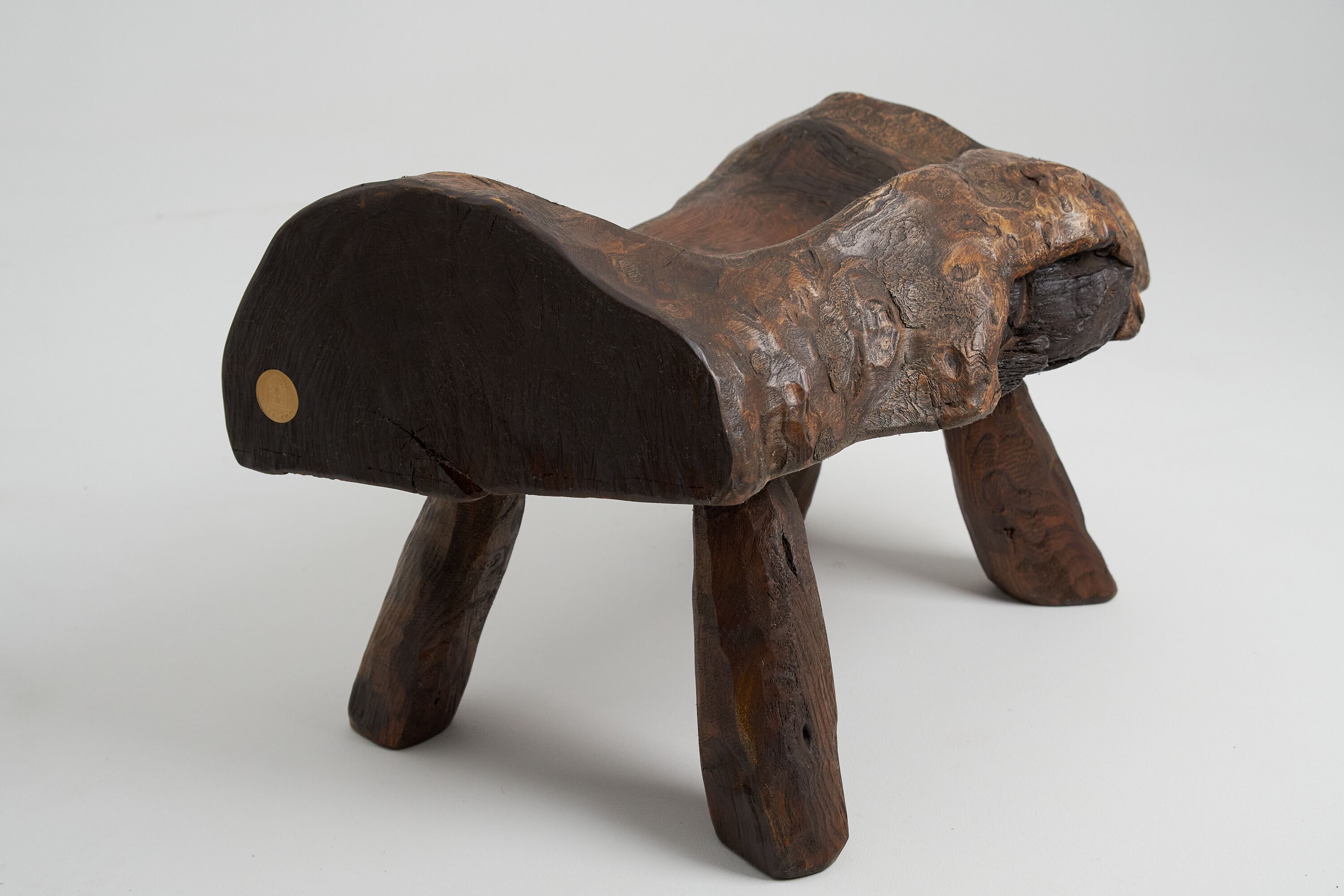 Дубовый журнальный столик / табурет Logniture Jownik ARCH-00026909 - Вид №2