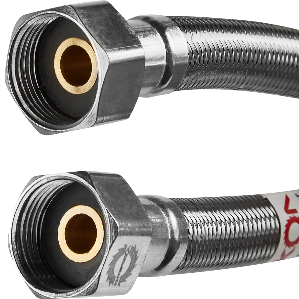 Гибкая подводка Интерскол для воды 3/4" 80 см с внутренней резьбой 87274526 STLM-0800547 - Вид №1