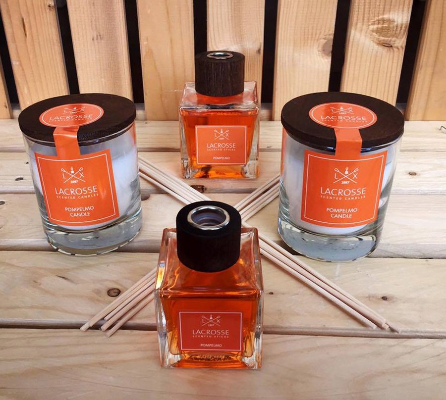 Аромат для дома 100 мл "Грейпфрут" Lacrosse AMBIENTAIR  00-3881039 Красный  - Вид №1