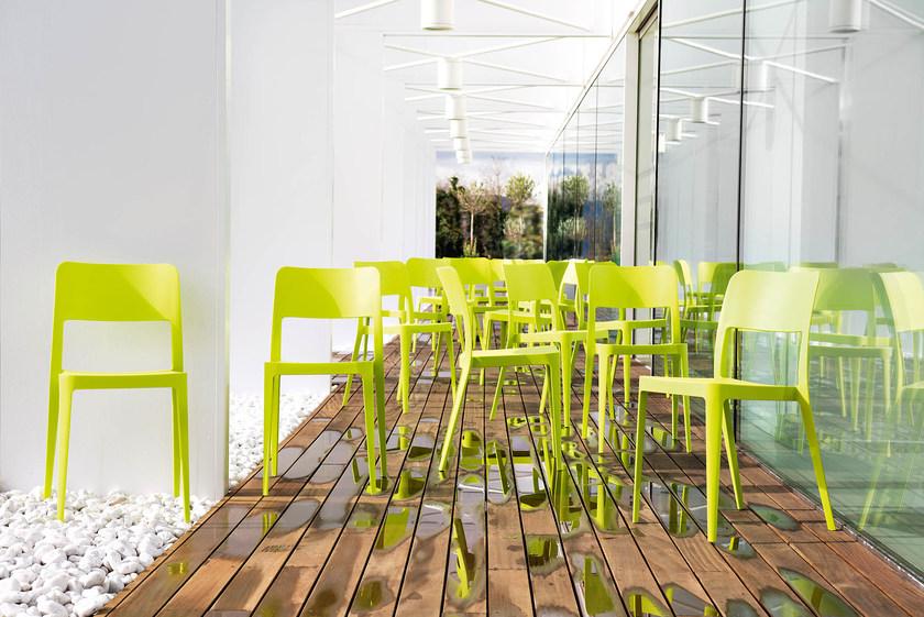 Midj Штабелируемый стул из полипропилена Nené sun-id-1493470 - Вид №13