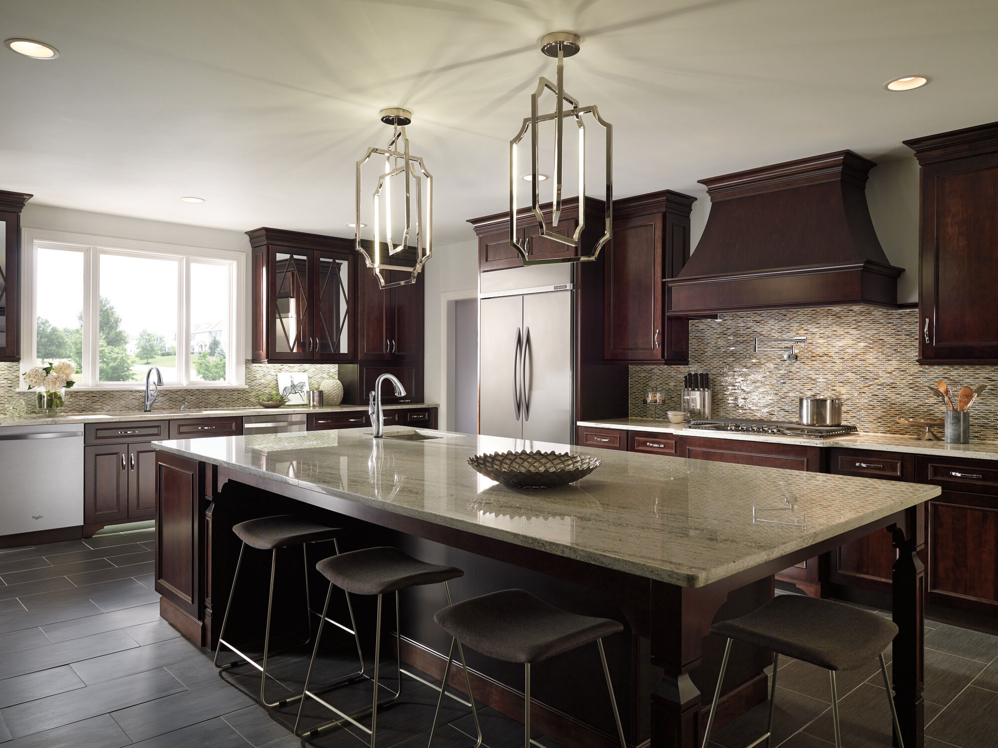 RP50781CZ Дозатор мыла / лосьона Delta Faucet Delta Шампанское бронза - Вид №6