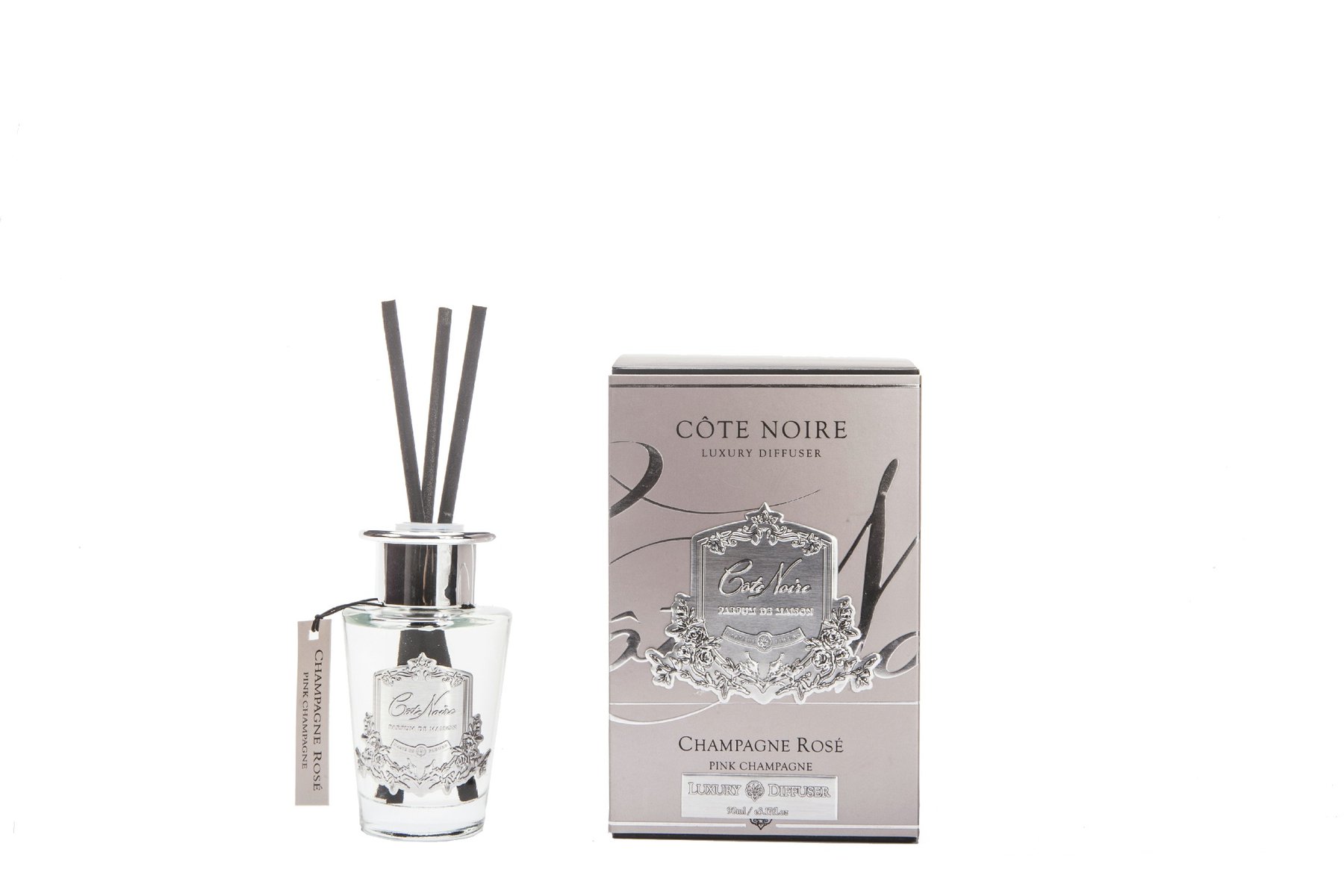 GMSS15018 Диффузор, серебряный декор, 100 мл COTE NOIRE Santreyd 