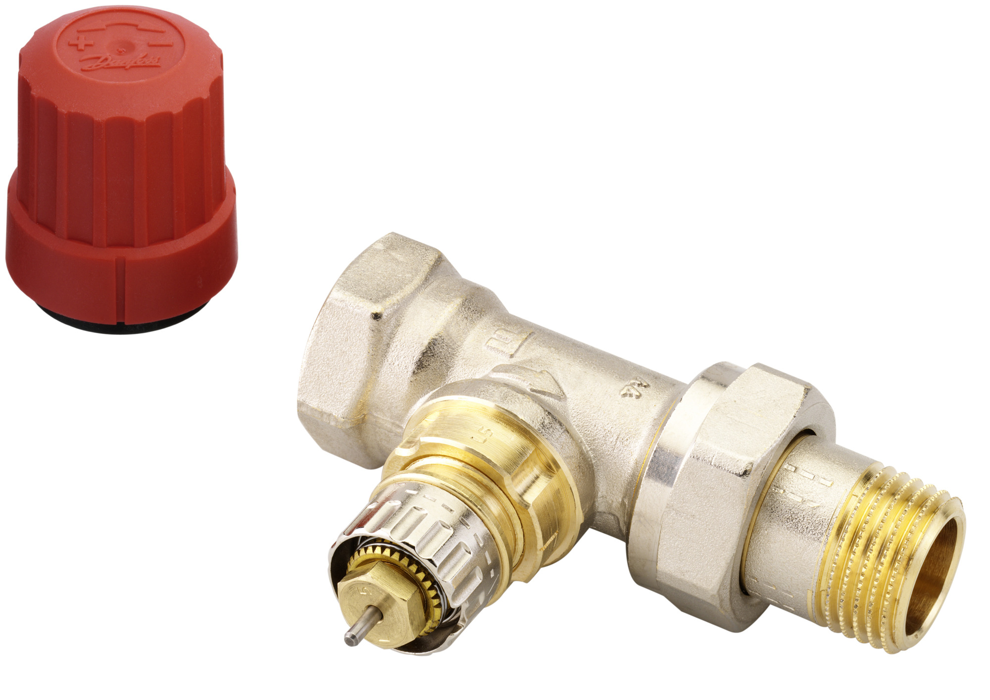 Danfoss Клапан RTR-N/RA-N для двухтрубной системы отопления Клапан RA-N 15 угл., наружн. резьба 013G4201  - Вид №3