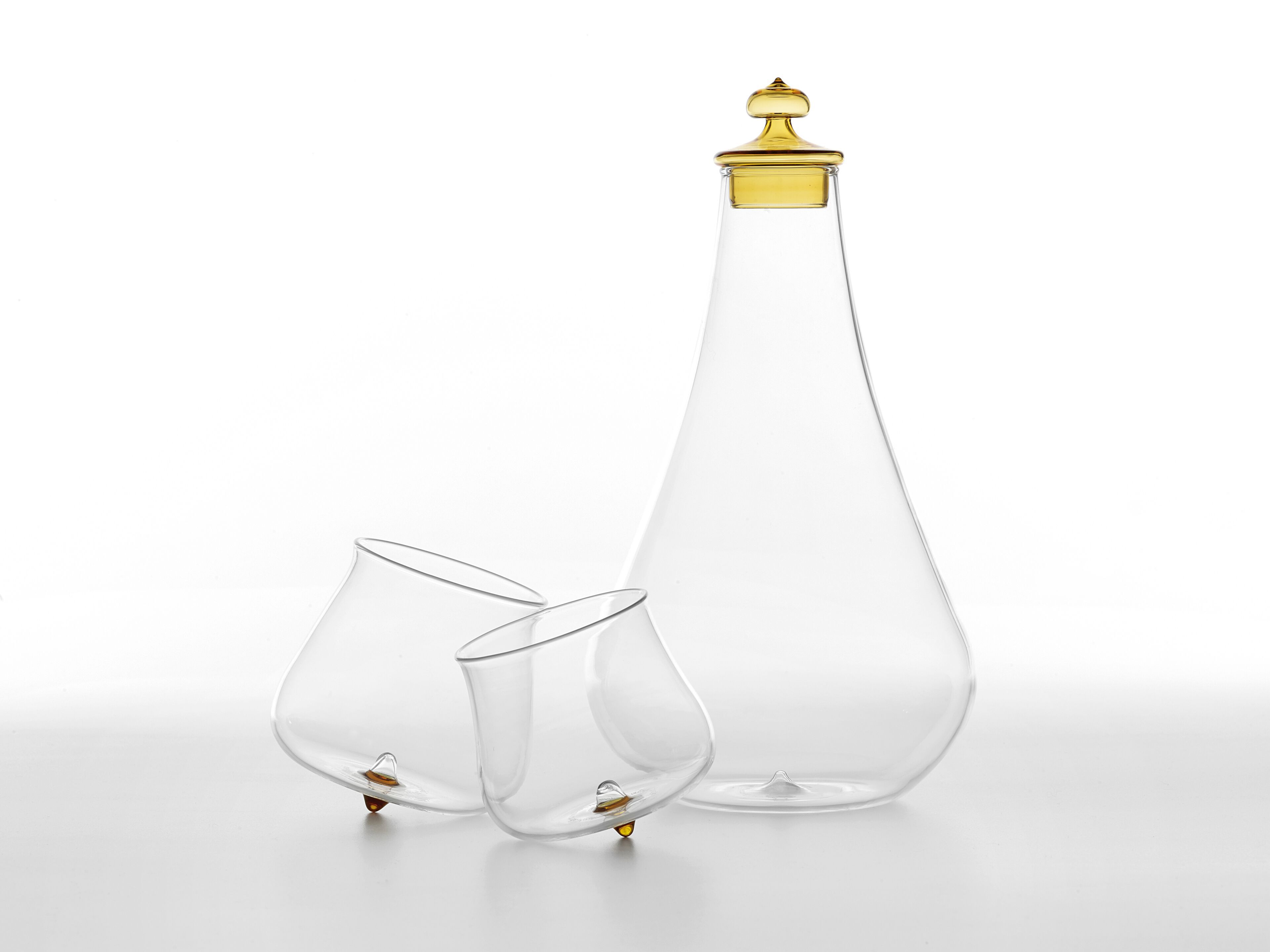 Бутылка из боросиликатного стекла Zafferano колышек ARCH-00131645 - Вид №2