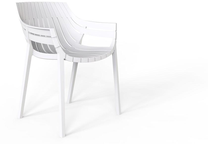 VONDOM Садовый стул из полипропилена с подлокотниками Spritz 56017 - Вид №2