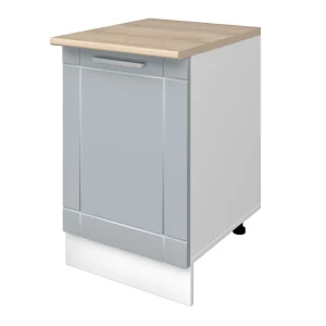 Шкаф напольный Тортора-1 86x50 см МДФ цвет серый 83724582 STLM-2163920
