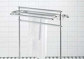 Gentry Home Trevor Вешалка для полотенец отдельно стоящая Unique Темное золото GH103142 - Вид №1