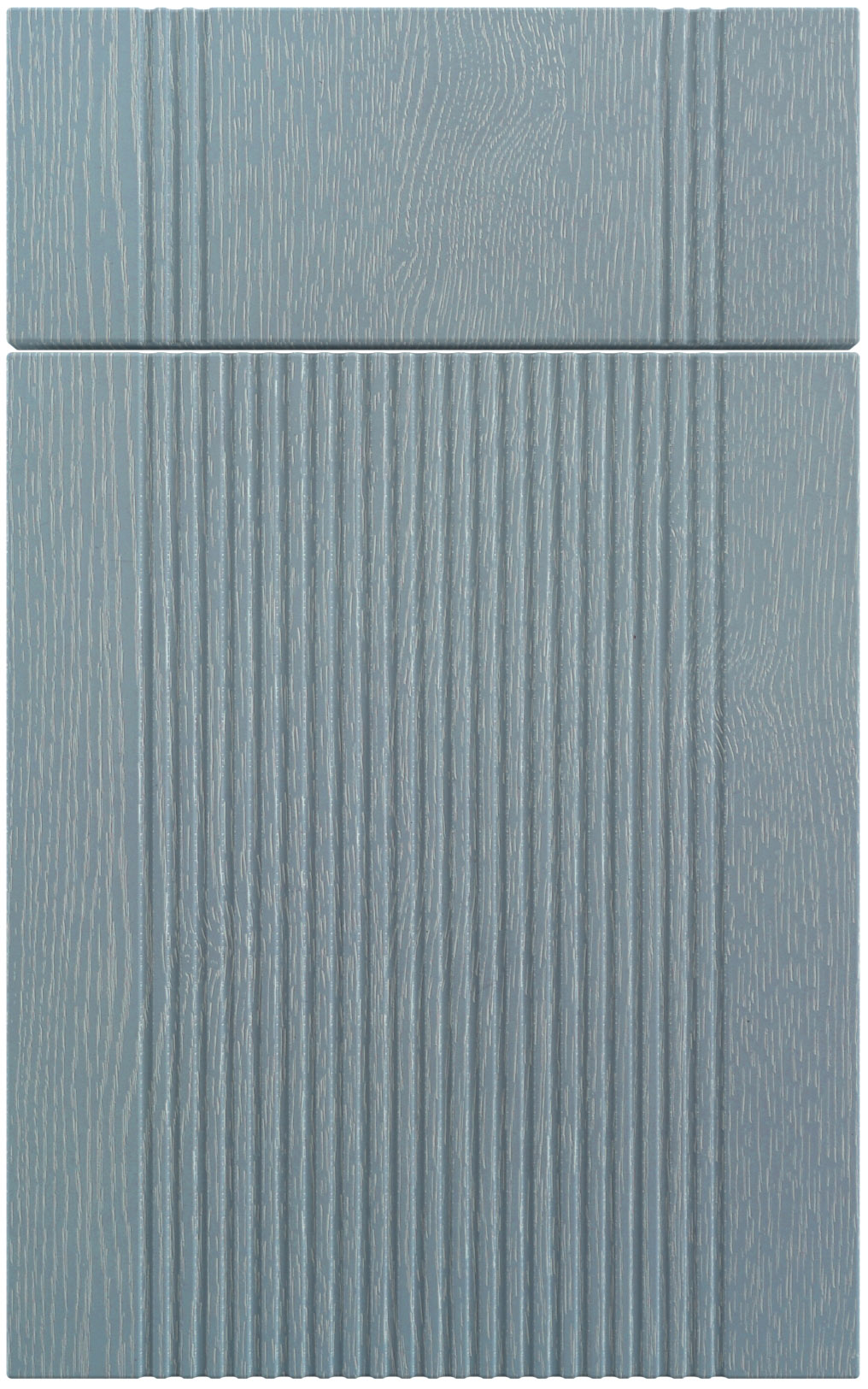 Фасады для кухни Модерн Фрезеровка «Риффель» Прованс голубой патина №522 SIDAK SIST609-13322