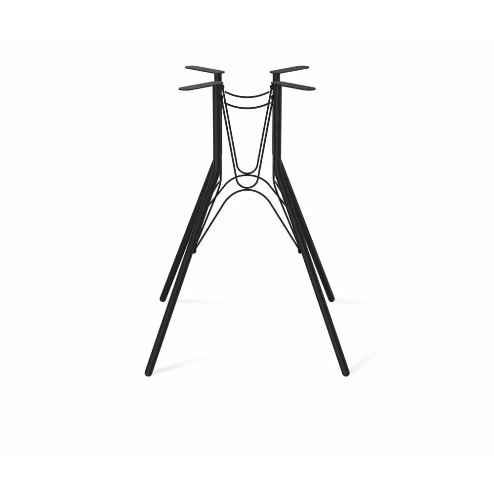 Подстолье для рабочей поверхности 73 см сталь цвет черный глянцевый Sheffilton STLM-2030732 - Вид №9