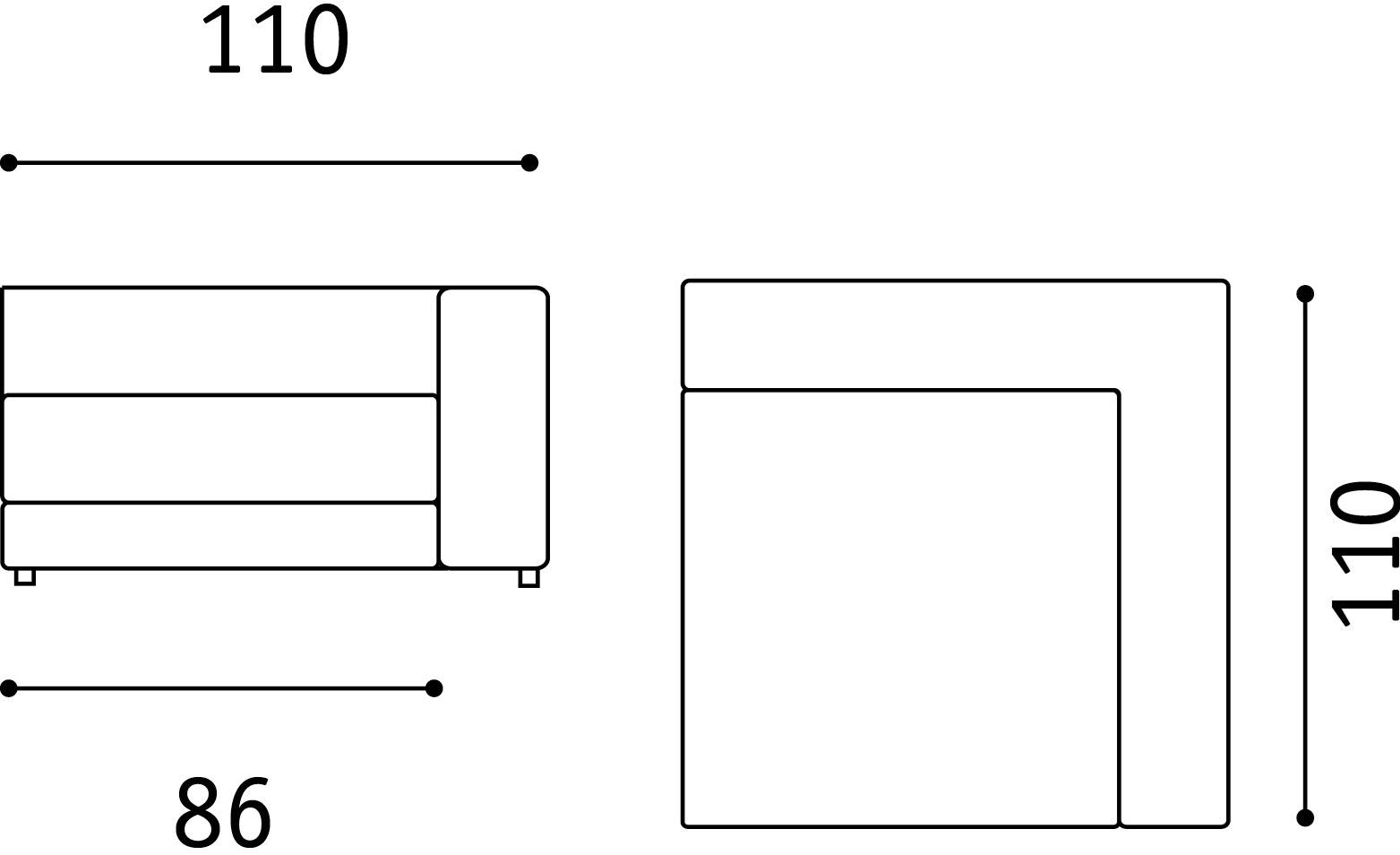 Febal Casa Модульный угловой диван из ткани sun-id-1430737 - Вид №31