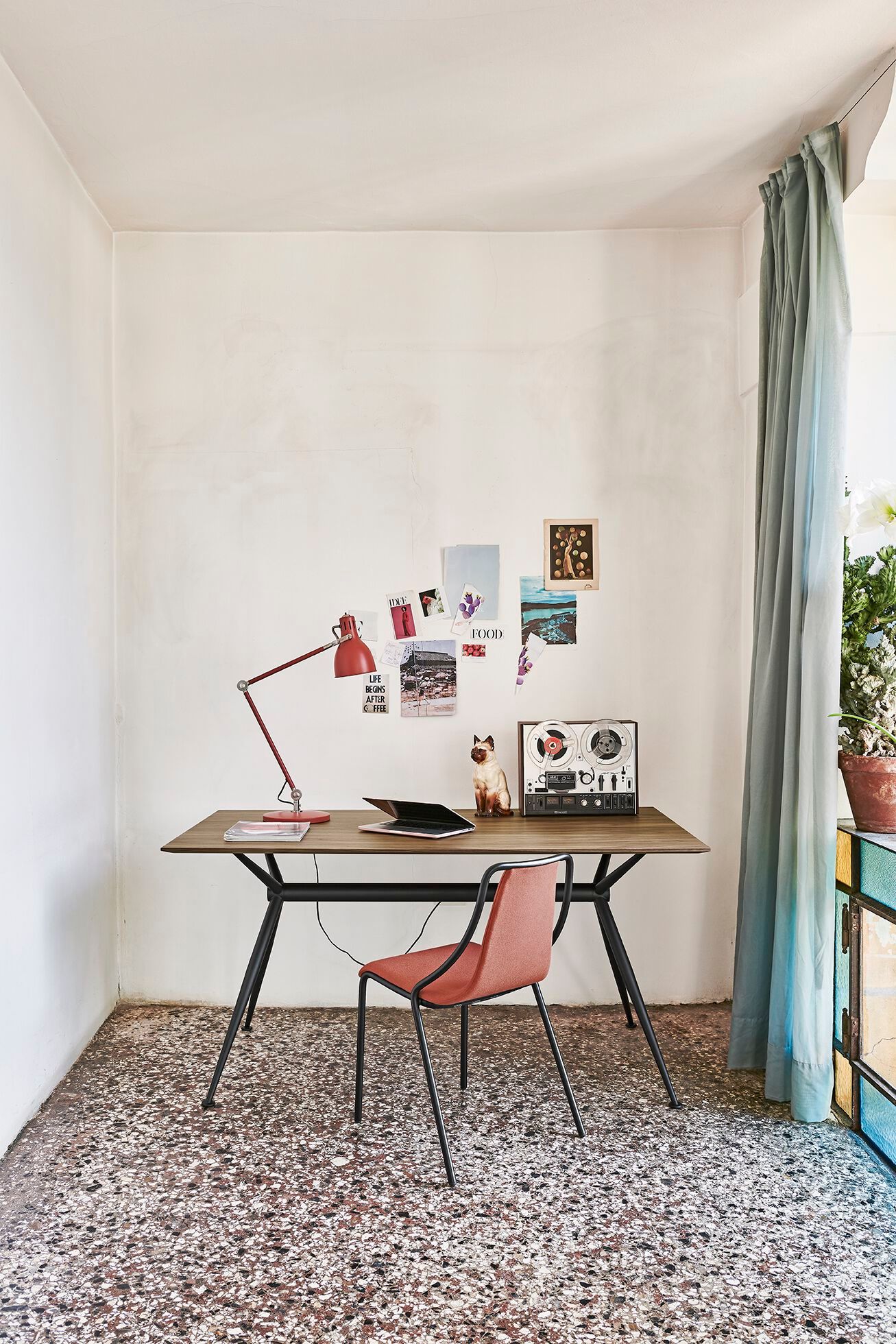 Штабелируемый стул из ткани Midj ARCH-00152572 - Вид №2