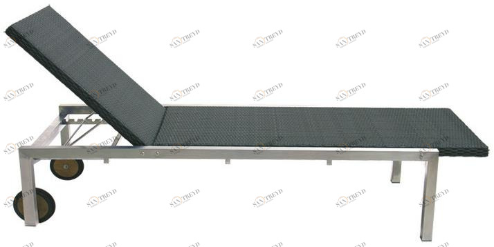 Il Giardino di Legno Садовый лежак на колесиках Adamas 5502