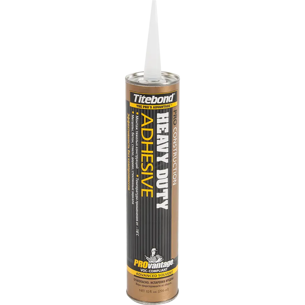 Titebond Heavy Duty Pro — профессиональный монтажный клей для сложных поверхностей 82245539 STLM-0022956