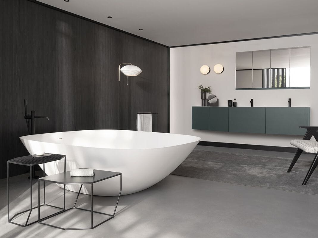 Овальная ванна в центре комнаты Inbani ARCH-00098503 - Вид №2