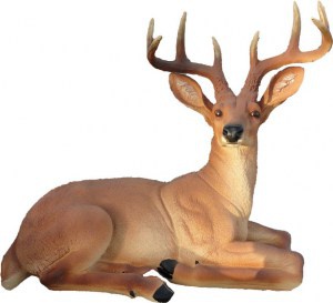 11163 ОЛЕНЬ лёжа, скульптура из бетона LAB.Space