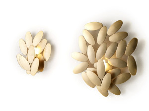 Стальной светодиодный настенный светильник