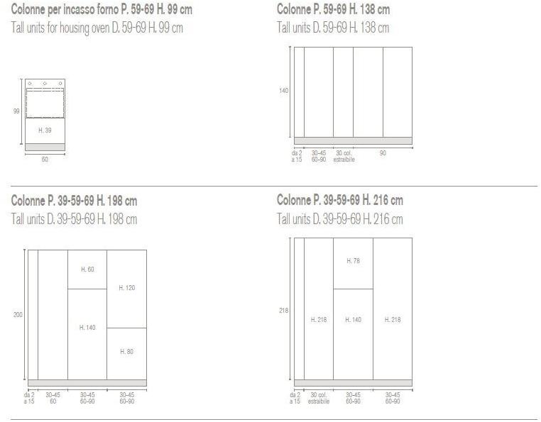 Xera by Arex Модульная кухня из нержавеющей стали и дерева с островом sun-id-1512721 - Вид №11