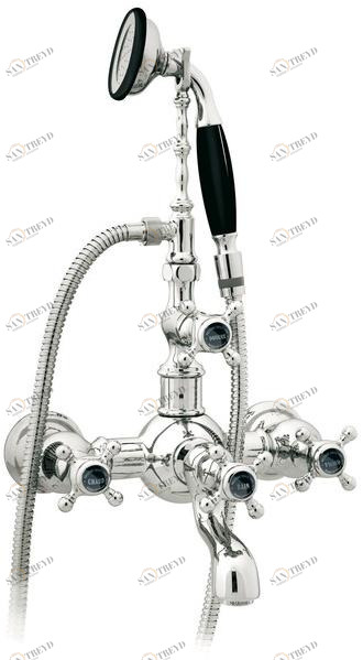 Bronces Mestre Смеситель для ванны с ручным душем с глянцевой поверхностью Retro 035016.n00.50