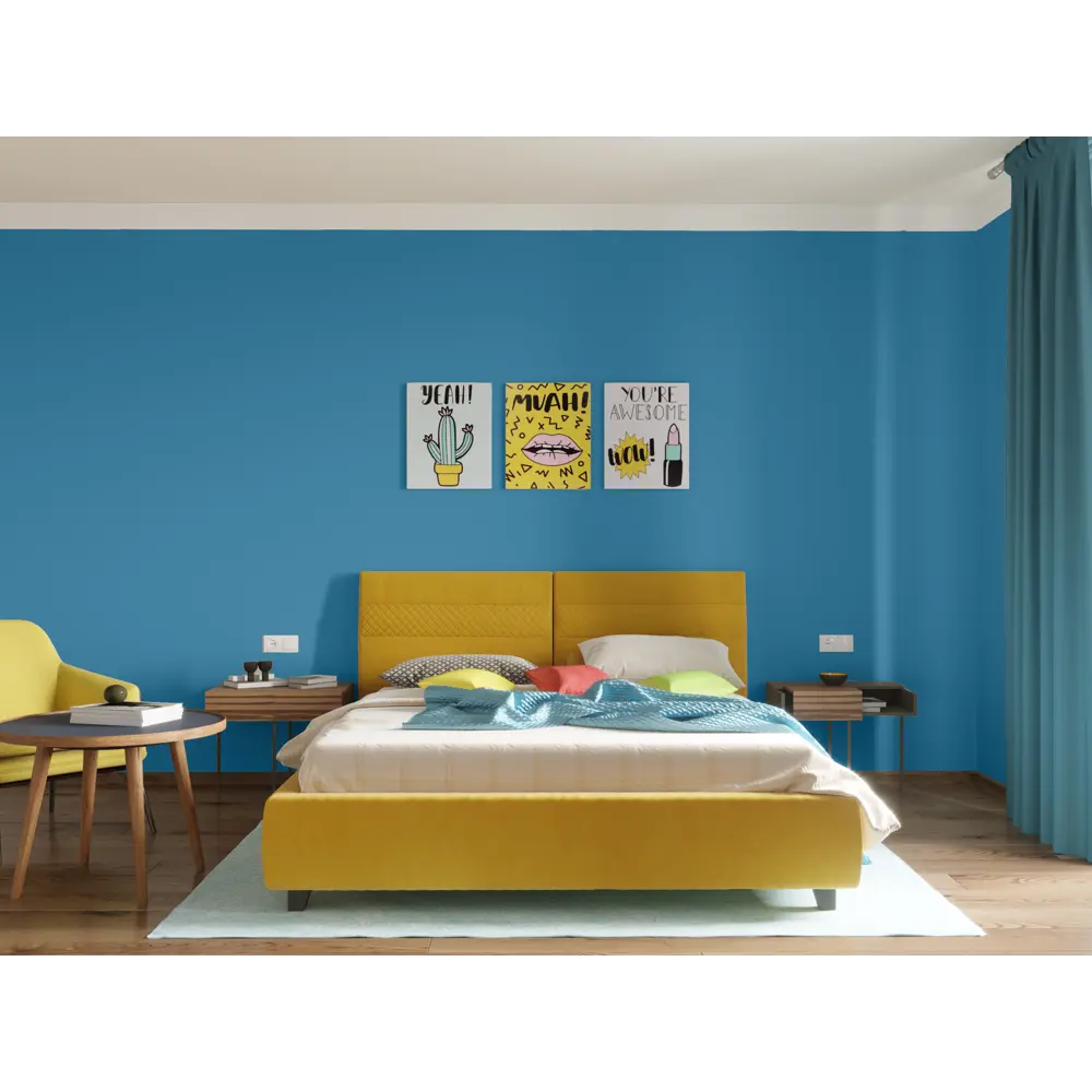 Краска Primalex Inspiro 1 л Синий бархат STLM-2019255 - Вид №5