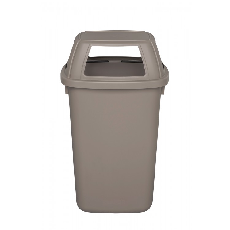 710-03 PLAFOR Урна уличная цвет мокка c 4-мя большими отверстиями Мокка 