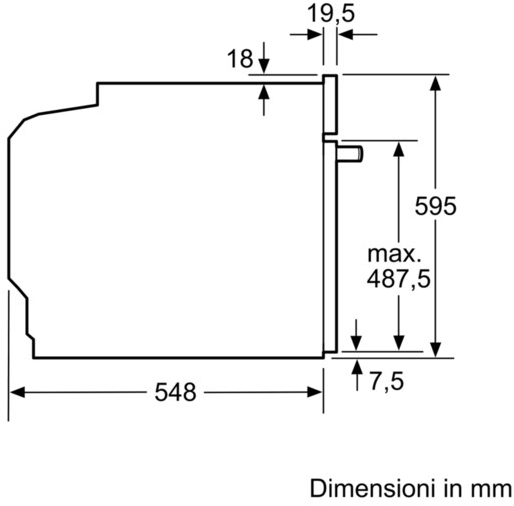Siemens Встроенная пиролитическая духовка Iq700 Hb876g5b6  - Вид №4