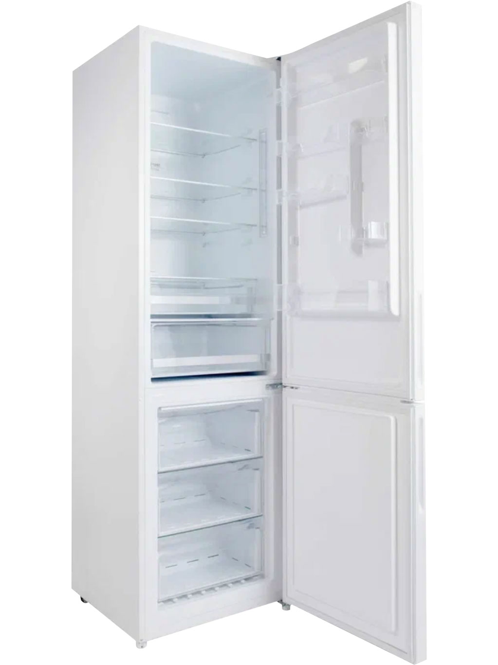 9141911 Холодильник с морозильником   HOLBERG HRB 2001NDW белый STDN-0139348 - Вид №2