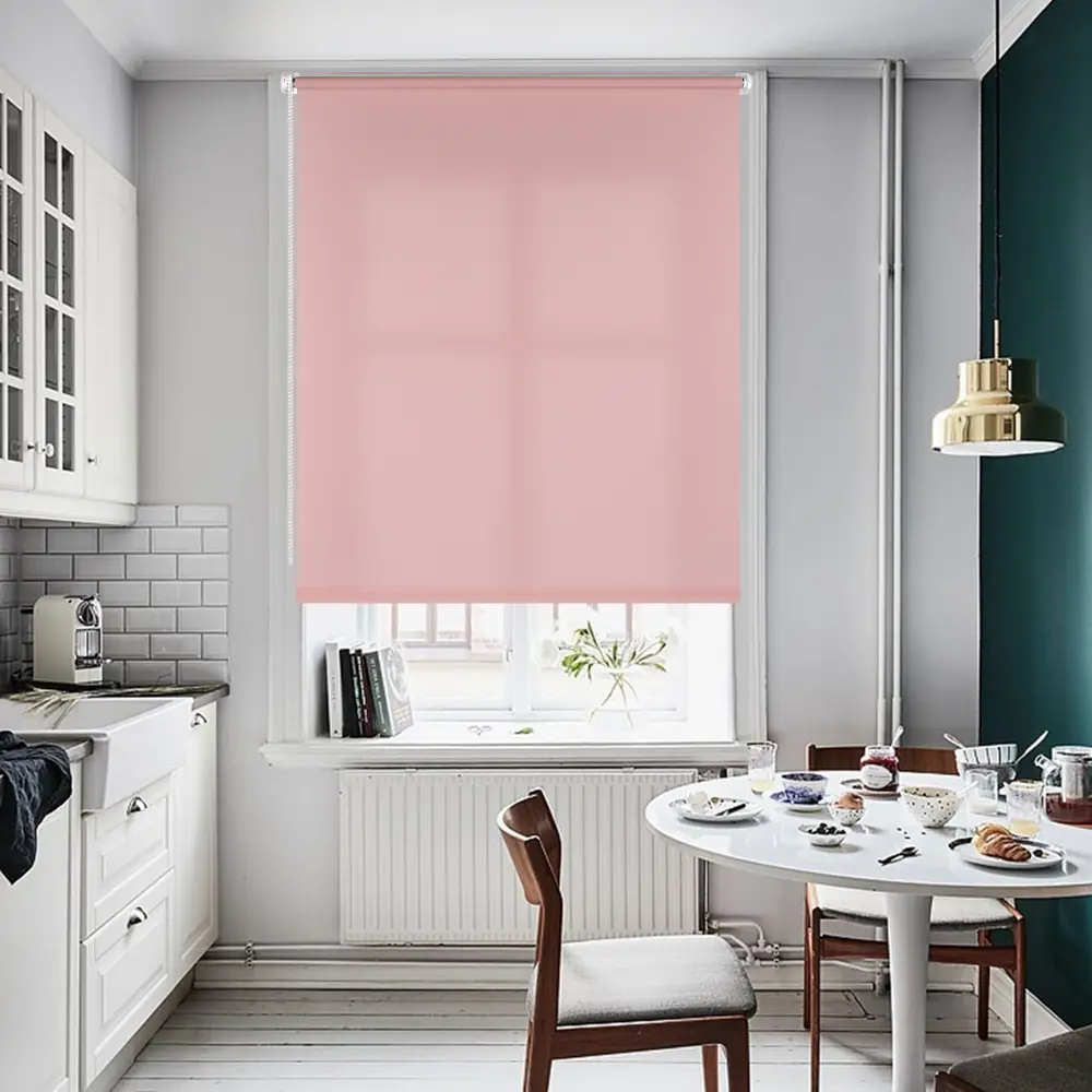 Штора рулонная Plain, 70x160 см, цвет пыльная роза PRAKTO STLM-2186956 - Вид №5