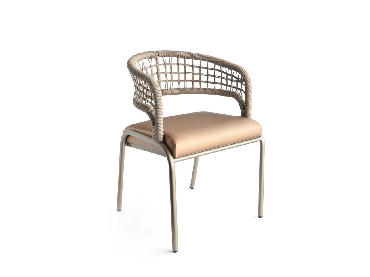 Алюминиевый садовый стул с подлокотниками ABLE DAFINA ARCH-00050721