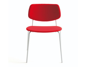 Стальной мягкий стул