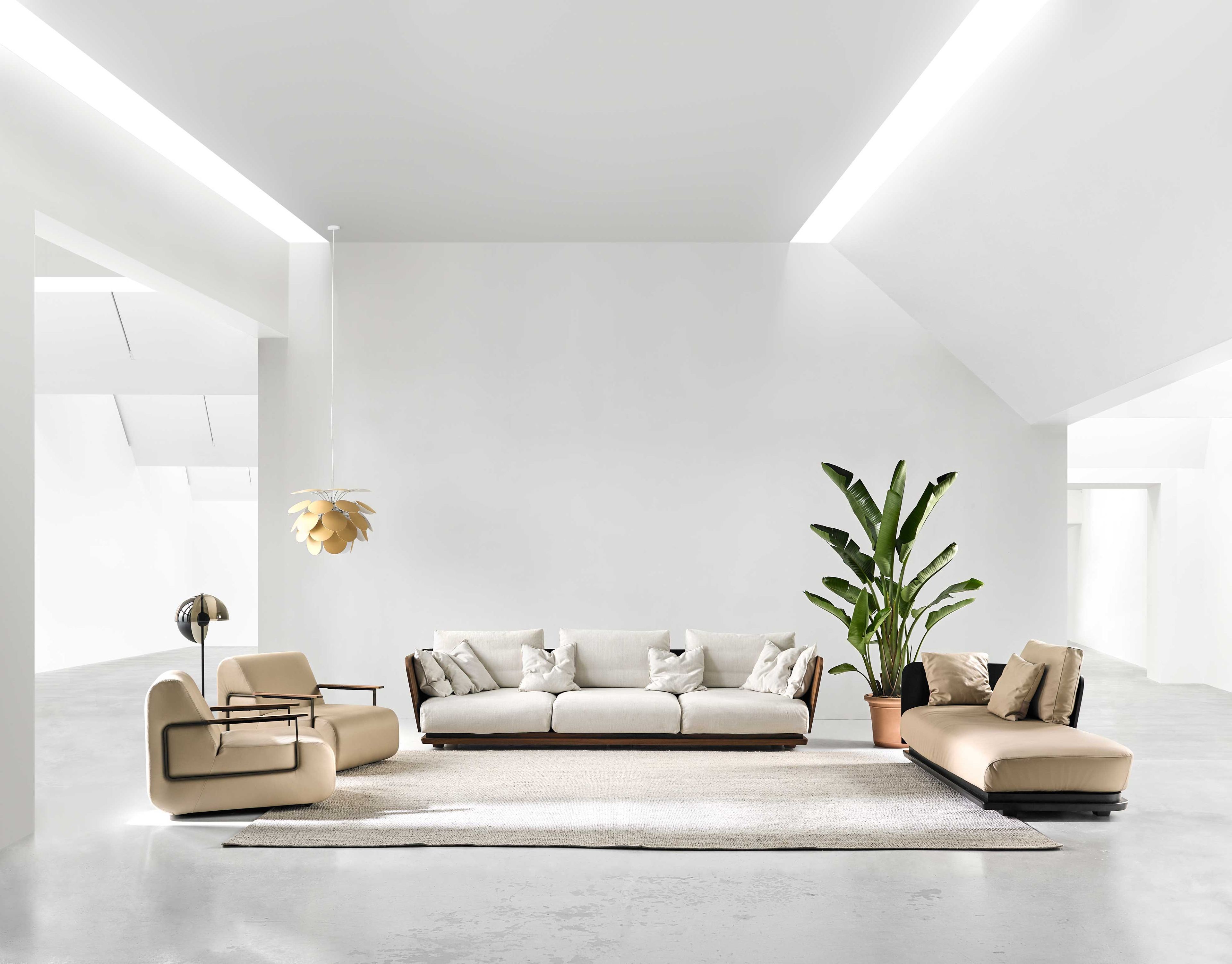 4-местный тканевый диван Punt Amor Cortese ARCH-00063569 - Вид №9