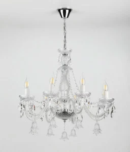 Подвесная люстра Rivoli Campane 1011-208 RIVOLI ДИЗАЙНЕРСКИЕ, CAMPANE 336776 Хром;прозрачный