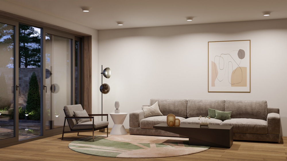 SN 108 Встраиваемый потолочный гипсовый светильник Stellanova LED AR111  - Вид №2