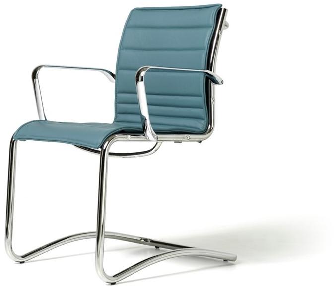 Diemme Консольное кожаное кресло с подлокотниками для залов ожидания Auckland sun-id-1453561 - Вид №1