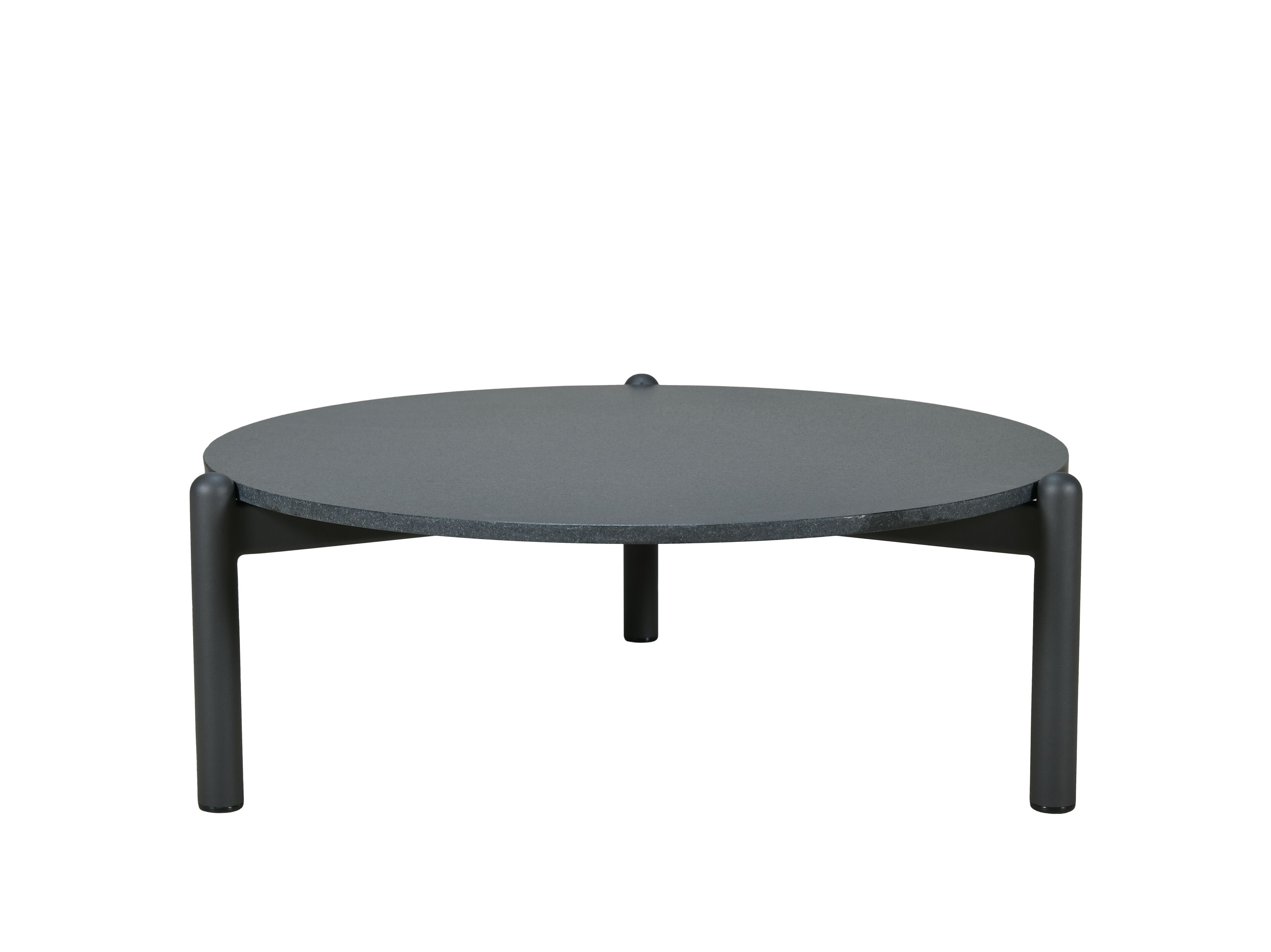 Алюминиевый круглый низкий садовый столик с керамогранитом cbdesign Stylo ARCH-00124193 - Вид №11