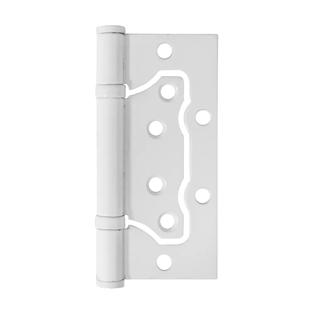 Петля бабочка без врезки Fuaro 100x75x2.5 мм сталь цвет белый STLM-2068861