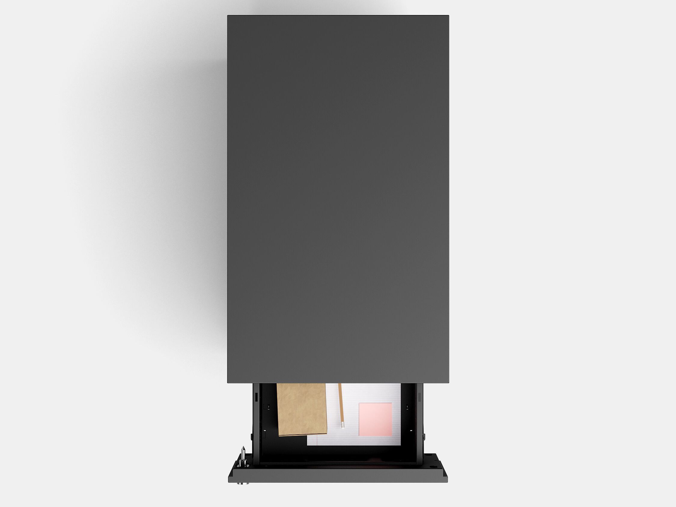 Окрашенный металлический офисный комод с замком IBEBI Kai ARCH-00089292 - Вид №2