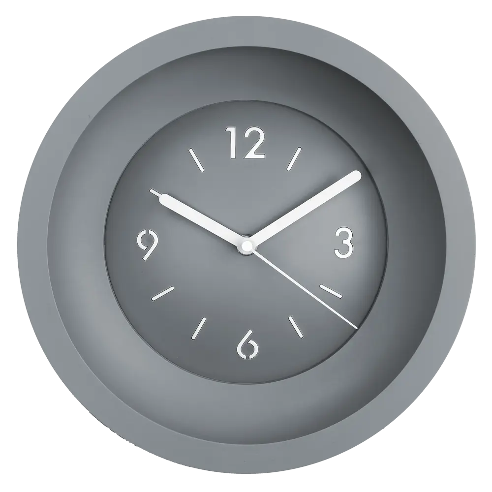 Часы настенные Troykatime «Орбита» ø25.5 см цвет серый NEO-CLASSIC STLM-2024178