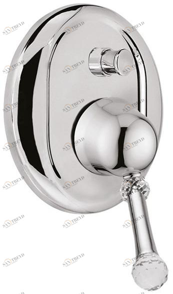 Rubinetteria Giulini Смеситель для душа с переключателем Symphony 4311