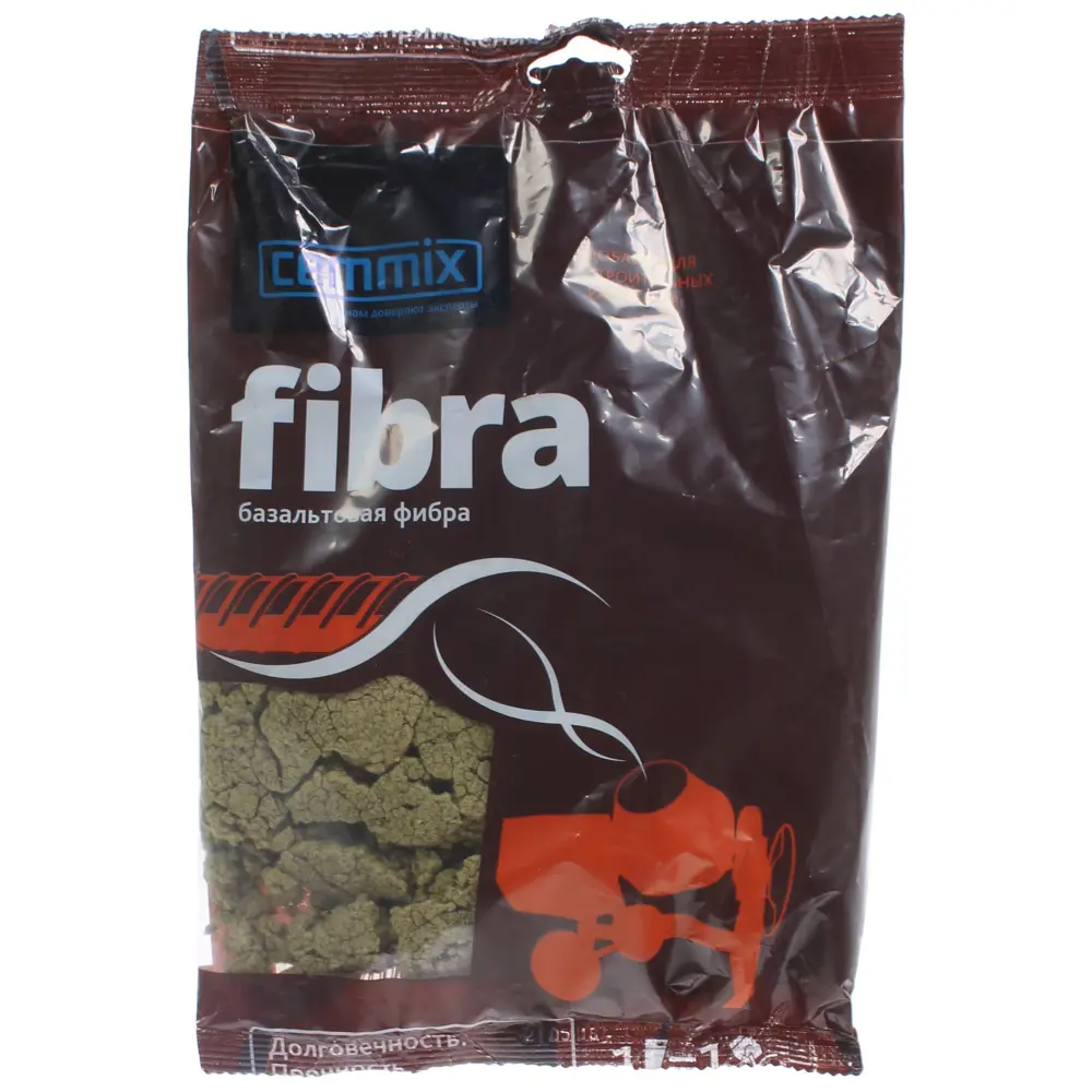 Фибра базальтовая CemFibra, пакет 200 г 82014231 STLM-2128182 CEMMIX 