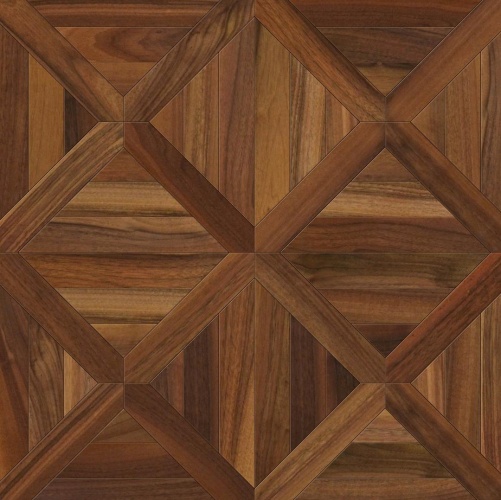 Модульный паркет Da Vinci Set Орех Европейский (Грецкий) Натур (Гладкая) 458х458 мм 2600600718 - Вид №1