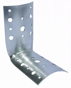Unifix SWG Угловая пластина для круглых опор из оцинкованной стали Recinzioni