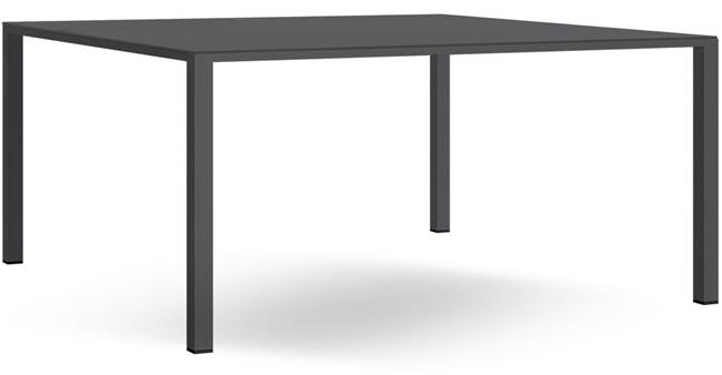 Atmosphera Квадратный садовый стол из алюминия и столешницей из hpl Flair Fa.ta.q90/fa.ta.q155 - Вид №1